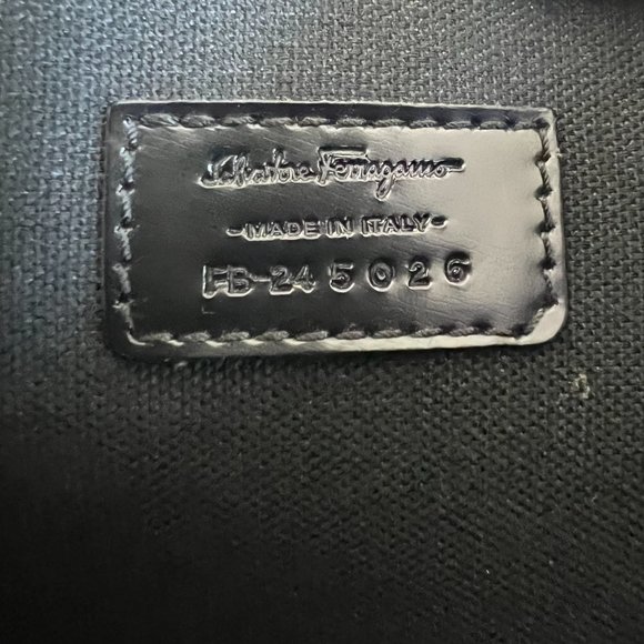 Rare Vintage Salvatore Ferragamo Briefcase Circa 2005 - Picture 6 of 6